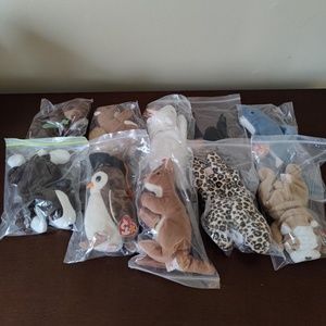 Lot of 10 Beanie Babies (1)
